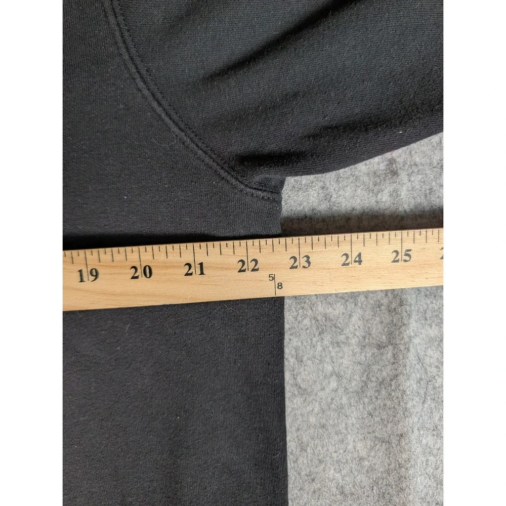 The North Face Mens Black Yosemite Bear Landscape Graphic Hoodie Pullover